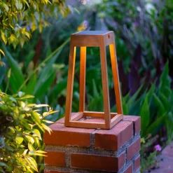 West Elm York Solar Lantern
