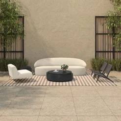 West Elm Yureni Outdoor Round Coffee Table (48")