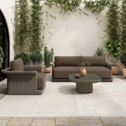 West Elm Zaavan Outdoor Coffee Table (35")