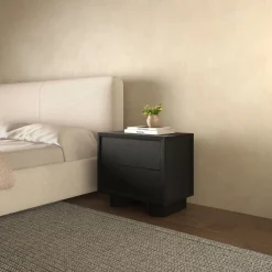 West Elm Zachariah Faux Shagreen Nightstand (24")