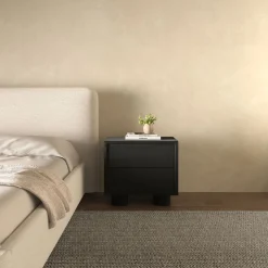 West Elm Zachariah Faux Shagreen Nightstand (24")