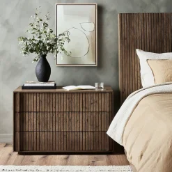 West Elm Zahra Oak Nightstand (35")