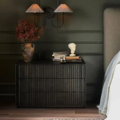 West Elm Zahra Oak Nightstand (35")
