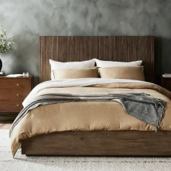 West Elm Zahra Reeded Oak Bed