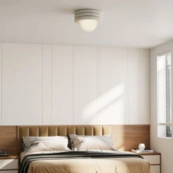 West Elm Zavon Semi-Flush Mount (12")