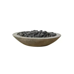 West Elm Zen Cast Stone Indoor/Outdoor Bowl Planter