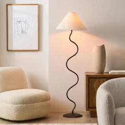 West Elm Zigzag Floor Lamp (64")