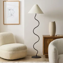 West Elm Zigzag Floor Lamp (64")