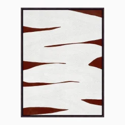 West Elm Zigzag Frame Canvas