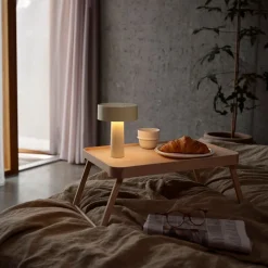 West Elm Zone Denmark Oblong Cordless Table Lamp (7")